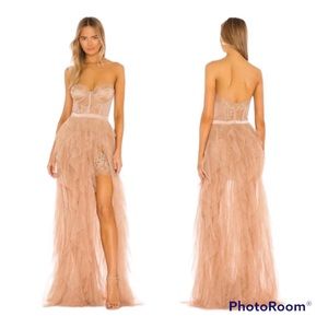 NWT For Love & Lemons Bustier Dress